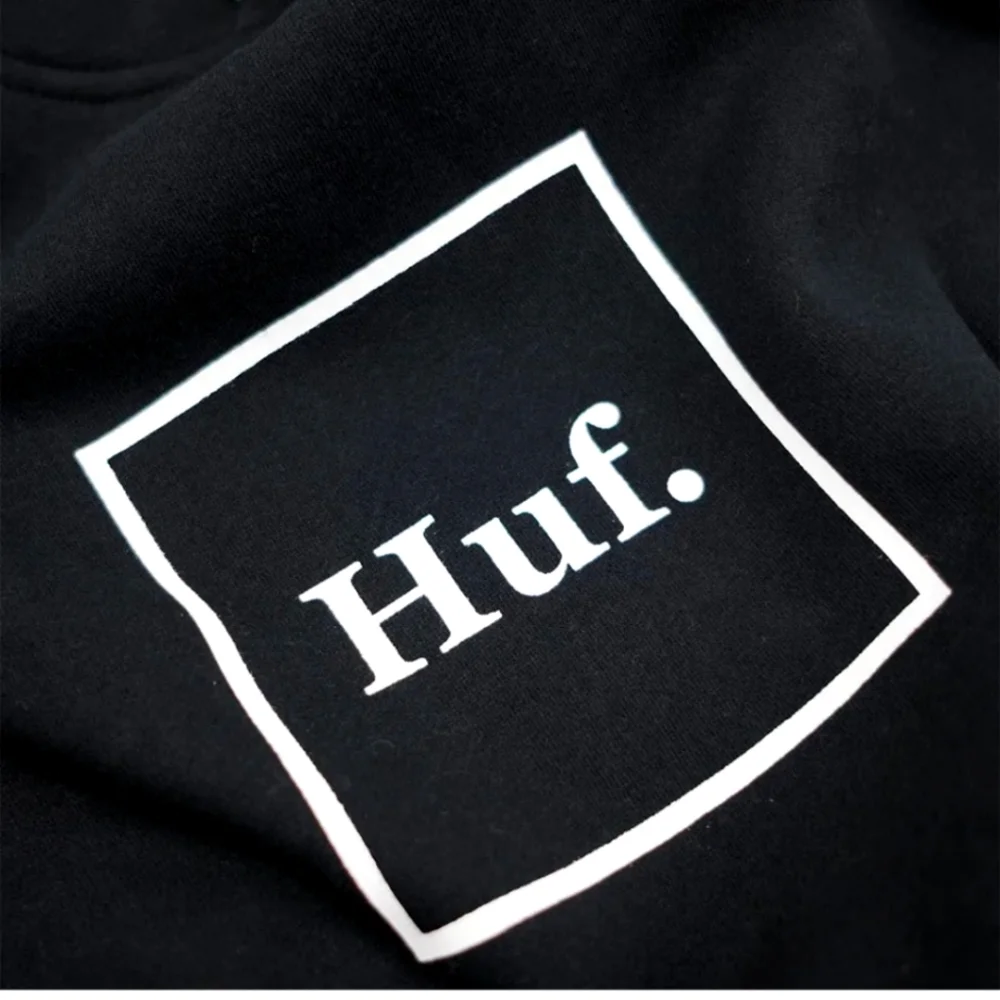 NWT Men's HUF Box Logo Hoodie - Picture 4 of 13